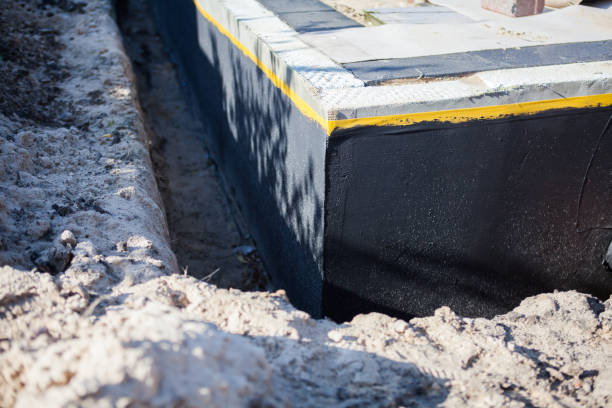 Professional Wet Basement Repair technician working in Templeton, IN